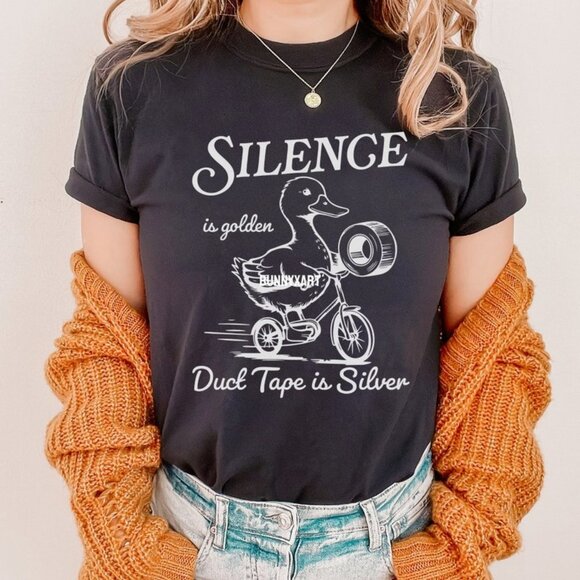 Other - Silence is Golden Duct Tape is Silver T-shirt